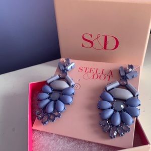 Heck Yes Statement Earrings - Lavender